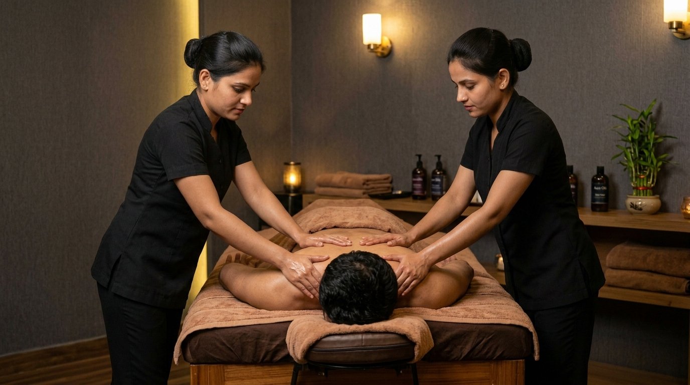 4 Hands Massage in Banjara Hills